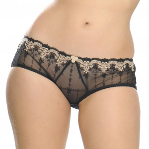 Coulotte Curvy Kate Romance - nero/oro